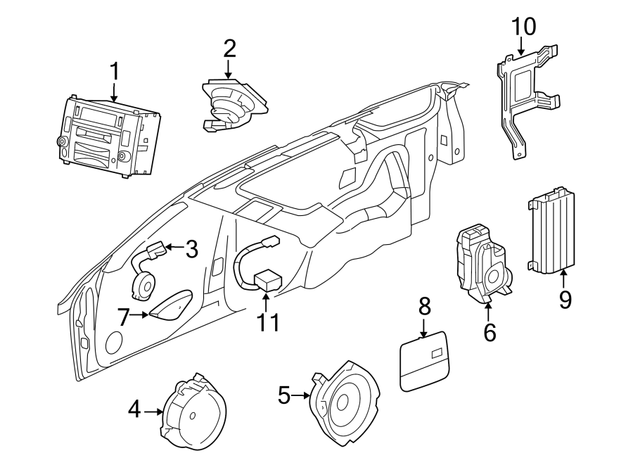 5INSTRUMENT PANEL. SOUND SYSTEM.https://images.simplepart.com/images/parts/motor/fullsize/BN04431.png