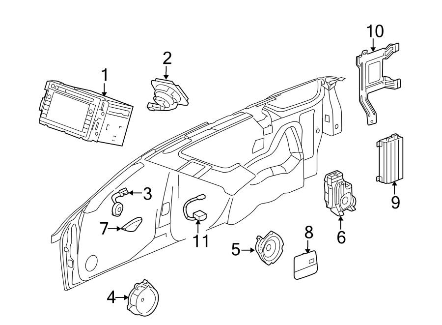 5INSTRUMENT PANEL. SOUND SYSTEM.https://images.simplepart.com/images/parts/motor/fullsize/BN04436.png