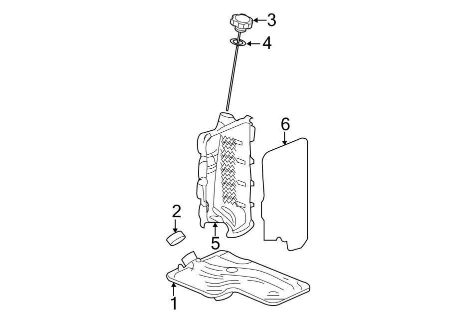 Diagram ENGINE / TRANSAXLE. TRANSAXLE PARTS. for your 2012 GMC Sierra 2500 HD 6.0L Vortec V8 FLEX A/T RWD SLE Extended Cab Pickup Fleetside 