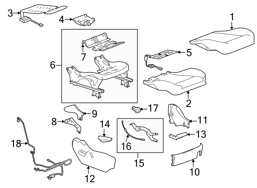 7SEATS & TRACKS. PASSENGER SEAT COMPONENTS.https://images.simplepart.com/images/parts/motor/fullsize/BN10465.png