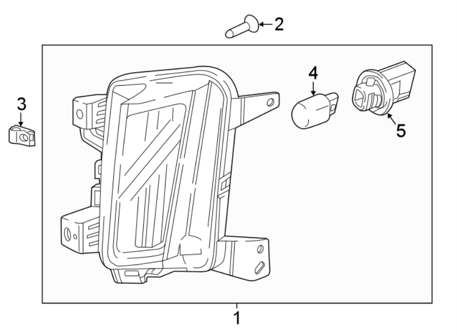 Diagram FRONT LAMPS. SIGNAL LAMPS. for your 2007 GMC Sierra 1500 Classic SL Crew Cab Pickup 4.3L Vortec V6 M/T 4WD 