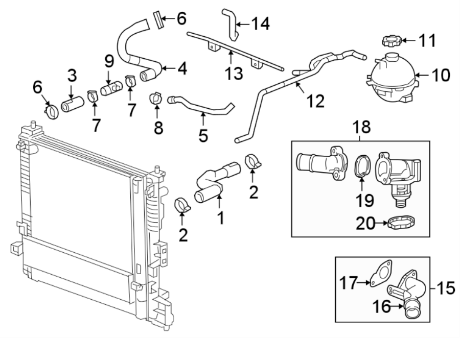 Hoses & lines. Diagram