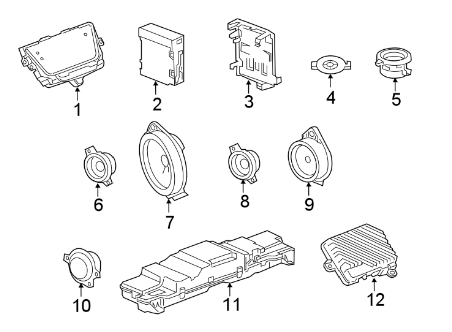 Diagram INSTRUMENT PANEL. SOUND SYSTEM. for your 2004 Buick Century   