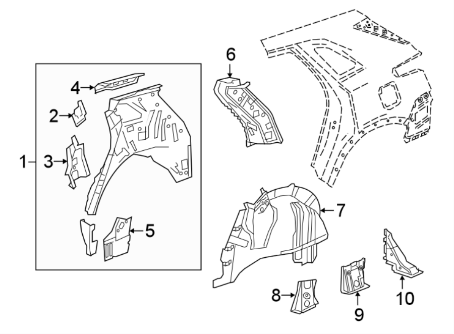 8QUARTER PANEL. INNER STRUCTURE.https://images.simplepart.com/images/parts/motor/fullsize/BN17615.png