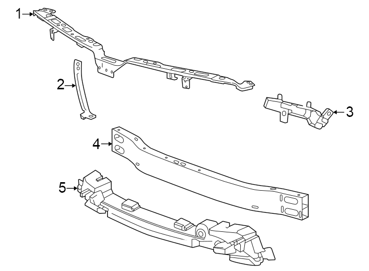 4Front bumper & grille. Bumper & components.https://images.simplepart.com/images/parts/motor/fullsize/BN19011.png