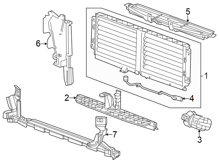 1Radiator & components.https://images.simplepart.com/images/parts/motor/fullsize/BN19056.png