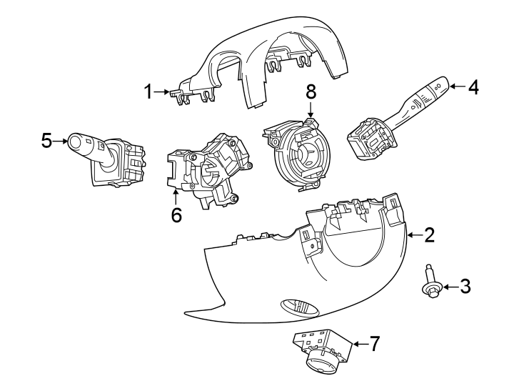 2STEERING COLUMN. SHROUD. SWITCHES & LEVERS.https://images.simplepart.com/images/parts/motor/fullsize/BN19305.png