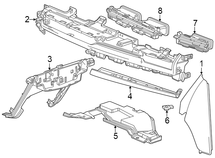 5Instrument panel components.https://images.simplepart.com/images/parts/motor/fullsize/BN19346.png