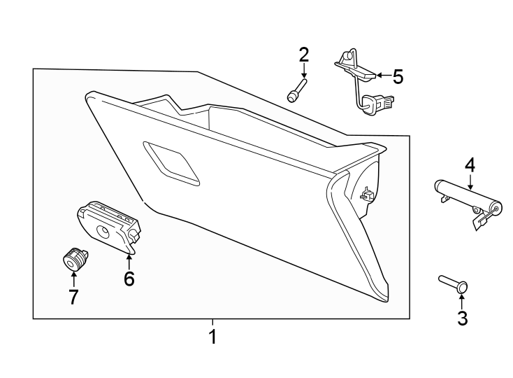 1INSTRUMENT PANEL. GLOVE BOX.https://images.simplepart.com/images/parts/motor/fullsize/BN19365.png