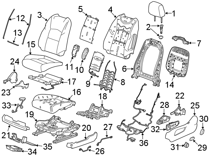 2SEATS & TRACKS. DRIVER SEAT COMPONENTS.https://images.simplepart.com/images/parts/motor/fullsize/BN19445.png