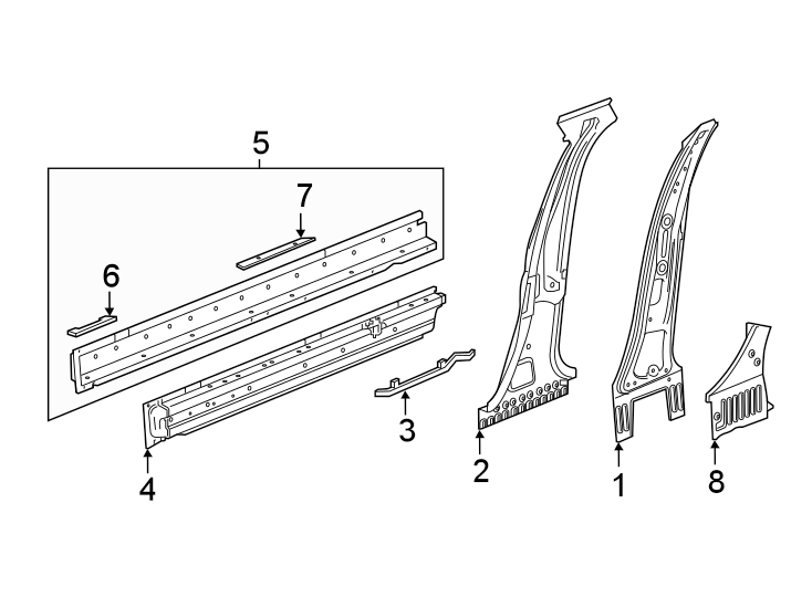 8PILLARS. ROCKER & FLOOR. CENTER PILLAR & ROCKER.https://images.simplepart.com/images/parts/motor/fullsize/BN19510.png