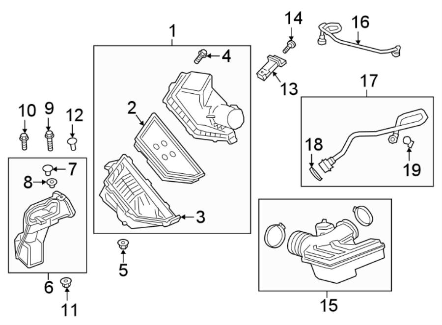 AIR INTAKE. Diagram