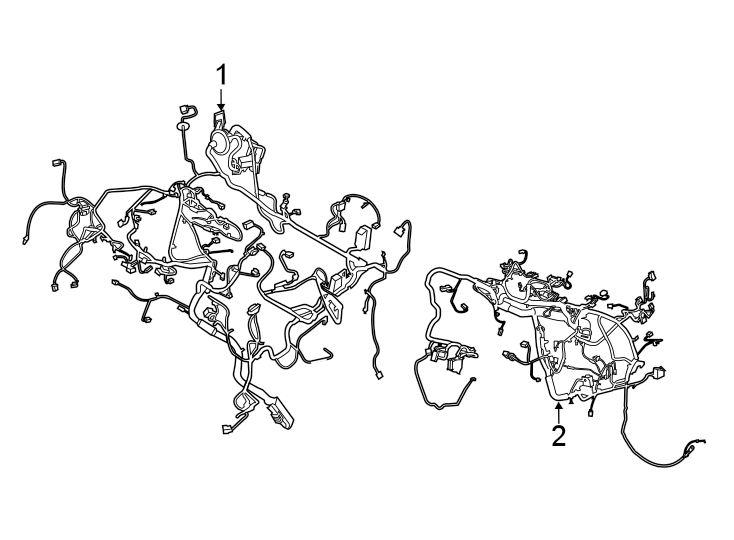 Diagram Wiring harness. for your 2008 Ford Escape   