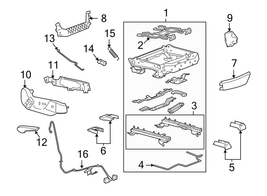 SEATS & TRACKS. TRACKS & COMPONENTS.