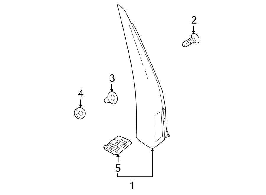 Diagram REAR LAMPS. TAIL LAMPS. for your 2008 Chevrolet Express 2500   