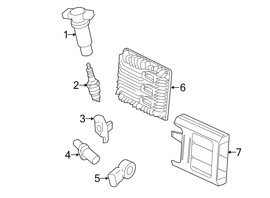 Diagram IGNITION SYSTEM. for your Cadillac