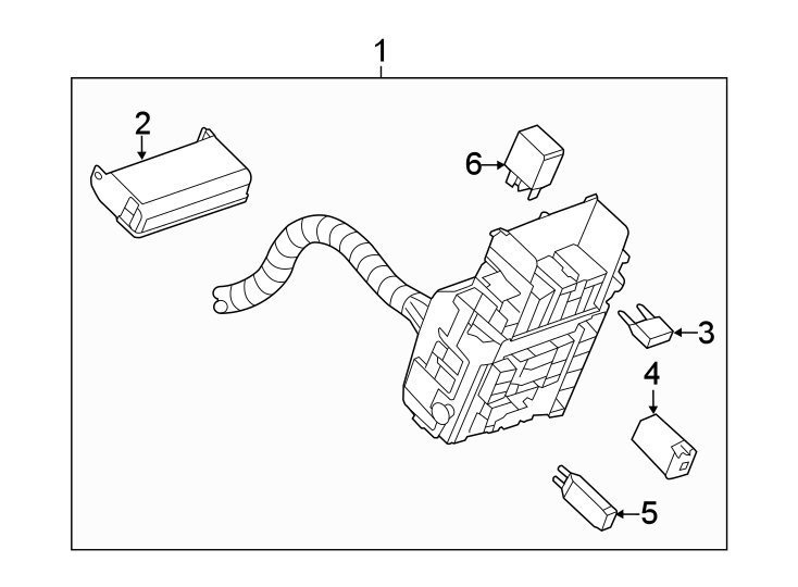 Diagram FUSE & RELAY. for your 2021 Chevrolet Camaro LT Coupe 2.0L Ecotec A/T 