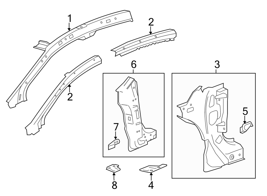 5PILLARS. ROCKER & FLOOR. HINGE PILLAR.https://images.simplepart.com/images/parts/motor/fullsize/BX13435.png