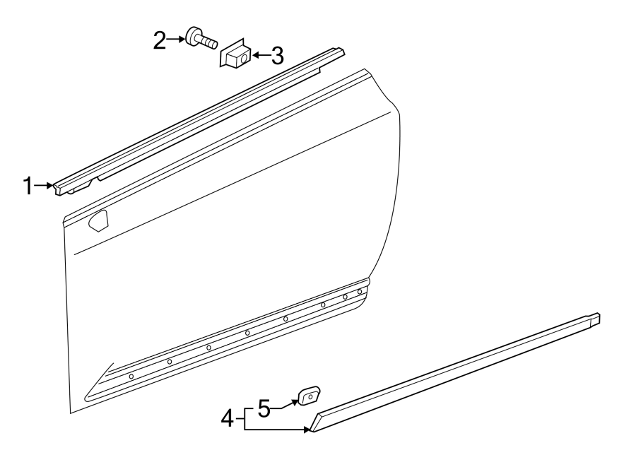 5DOOR. EXTERIOR TRIM.https://images.simplepart.com/images/parts/motor/fullsize/BZ14505.png