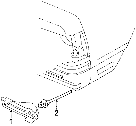 Diagram FRONT LAMPS. PARK LAMPS. SIDE MARKER LAMPS. for your 2007 GMC Sierra 1500 Classic   