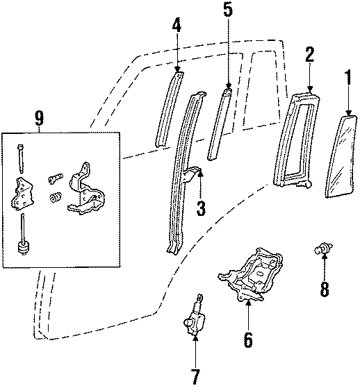 6REAR DOOR. STATIONARY GLASS.https://images.simplepart.com/images/parts/motor/fullsize/CA0210.png