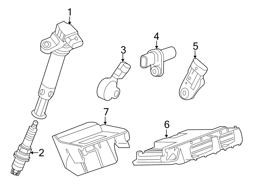 Pick up box. Ignition system.