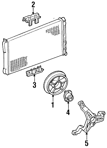 COOLING FAN. Diagram