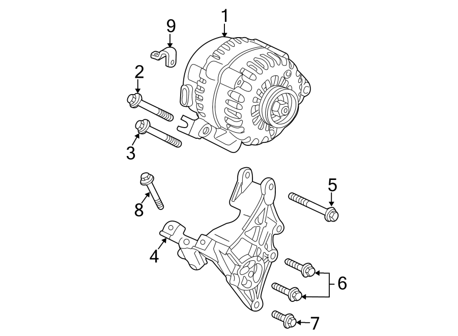 Diagram ALTERNATOR. for your Chevrolet