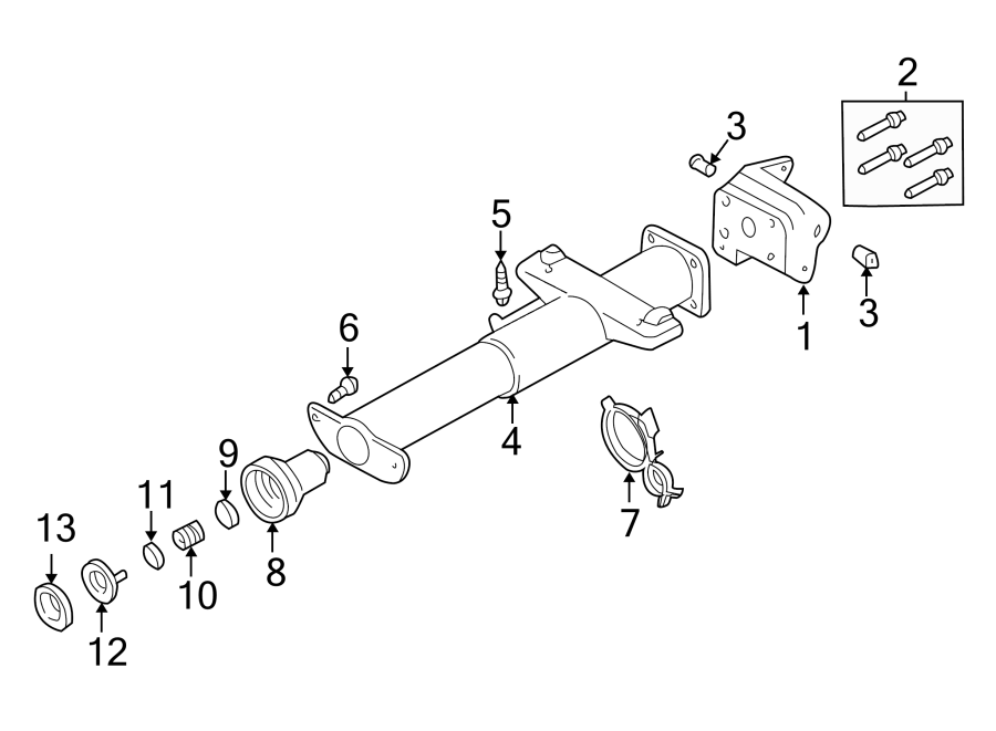 Diagram STEERING COLUMN. HOUSING & COMPONENTS. for your 2005 Chevrolet Blazer Xtreme Sport Utility  