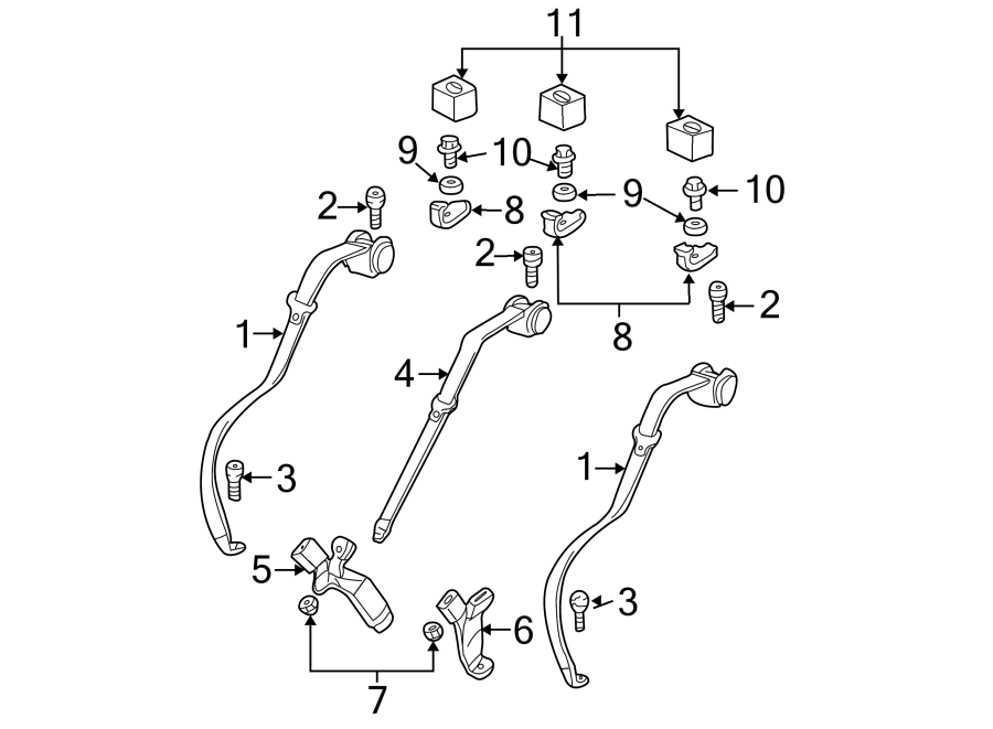 10RESTRAINT SYSTEMS. REAR SEAT BELTS.https://images.simplepart.com/images/parts/motor/fullsize/CB00630.png