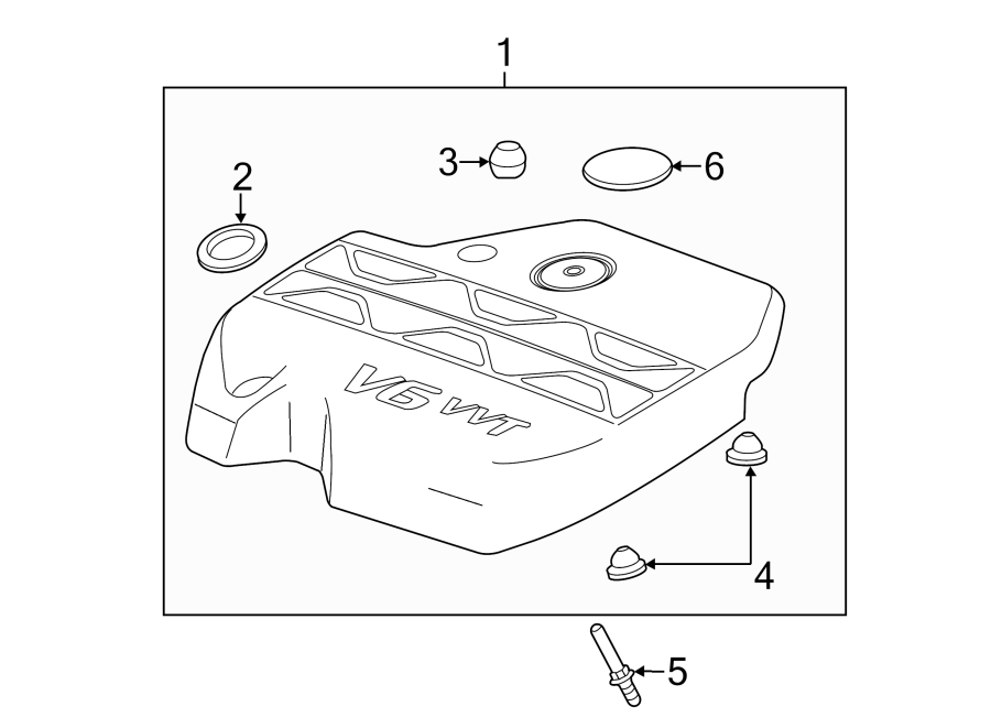 6ENGINE / TRANSAXLE. ENGINE APPEARANCE COVER.https://images.simplepart.com/images/parts/motor/fullsize/CB14302.png