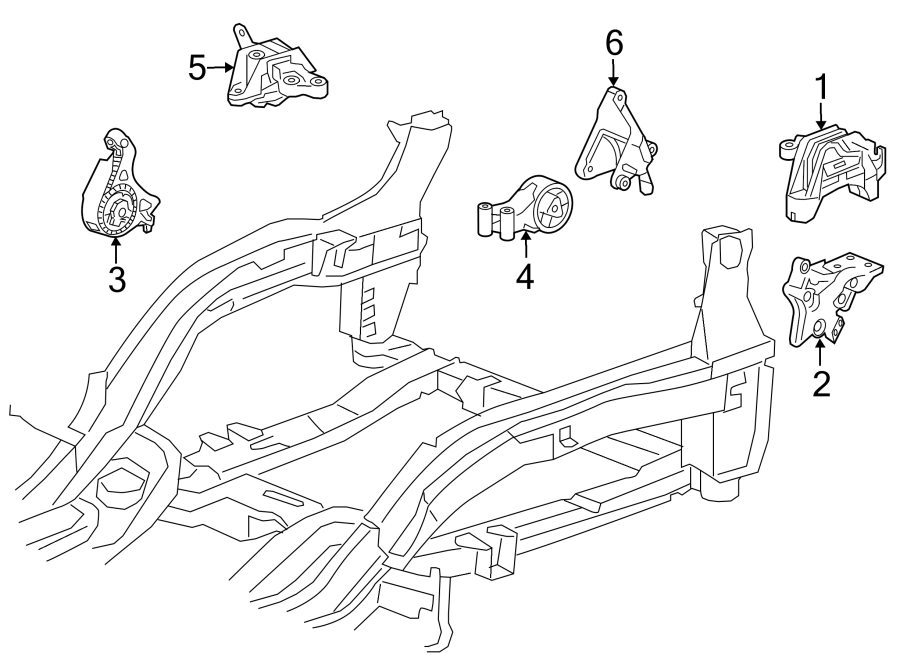 3ENGINE / TRANSAXLE. ENGINE & TRANS MOUNTING.https://images.simplepart.com/images/parts/motor/fullsize/CC11237.png