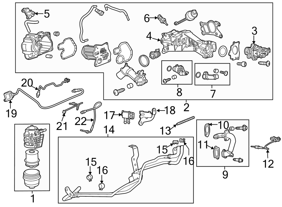 19Emission system. Quarter panel. Emission components.https://images.simplepart.com/images/parts/motor/fullsize/CC11266.png