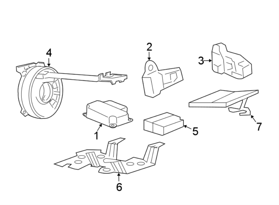 RESTRAINT SYSTEMS. AIR BAG COMPONENTS.