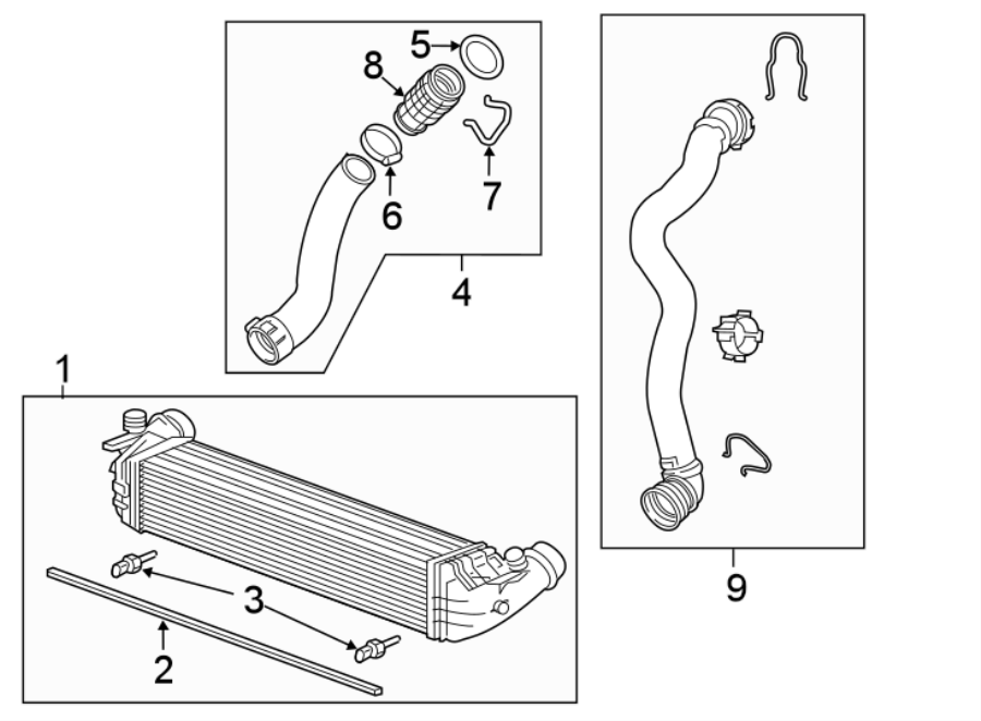 Diagram Intercooler. for your Chevrolet Spark  