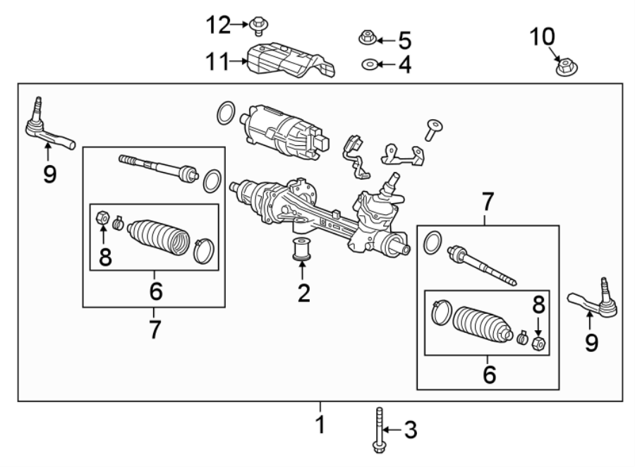 STEERING GEAR & LINKAGE.