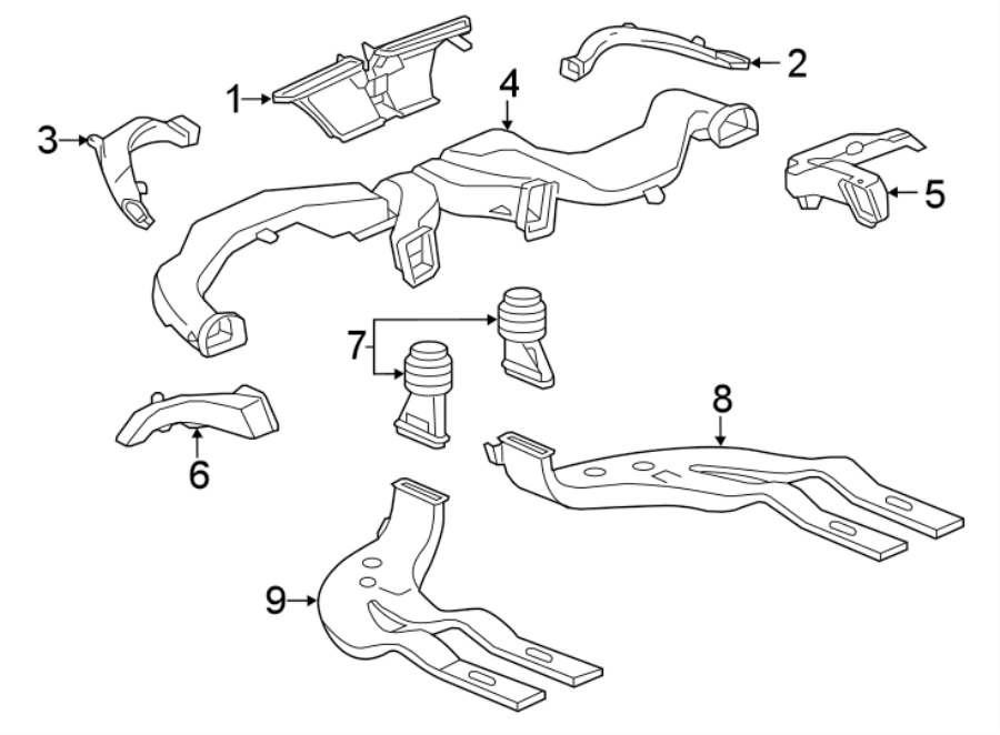 9Instrument panel. Ducts.https://images.simplepart.com/images/parts/motor/fullsize/CC16355.png