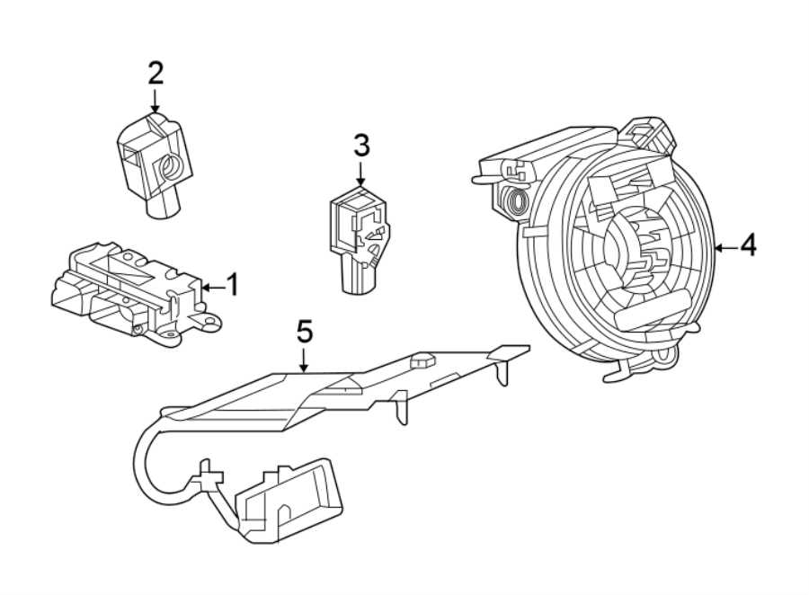 RESTRAINT SYSTEMS. AIR BAG COMPONENTS.