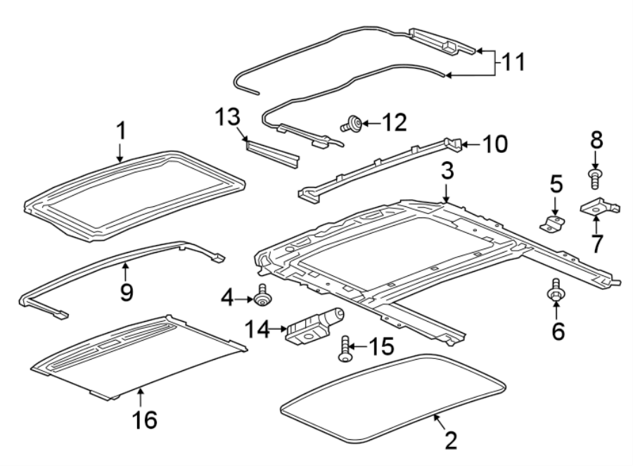 9Rear body & floor. Sunroof.https://images.simplepart.com/images/parts/motor/fullsize/CC16450.png