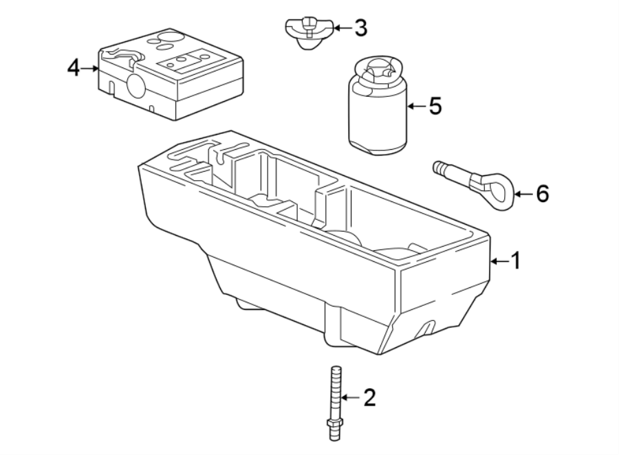 Diagram REAR BODY & FLOOR. INTERIOR TRIM. for your 2013 Chevrolet Camaro ZL1 Coupe 6.2L V8 M/T 