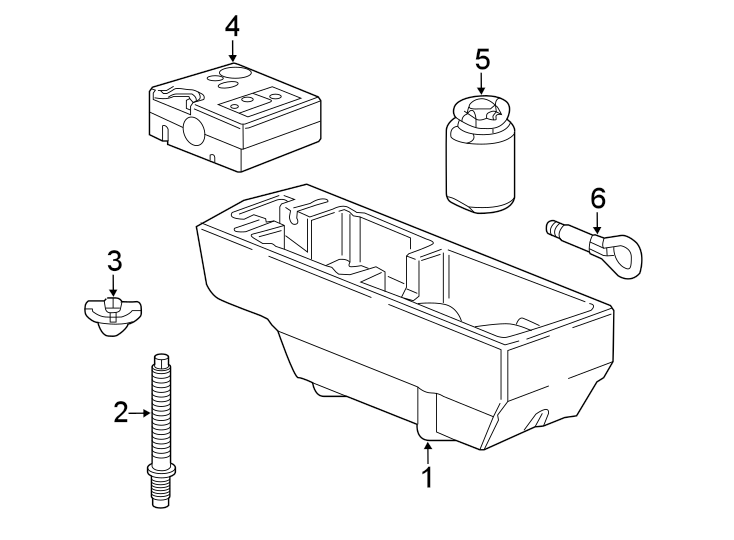 Diagram Rear body & floor. Interior trim. for your 2013 Chevrolet Camaro ZL1 Coupe 6.2L V8 M/T 