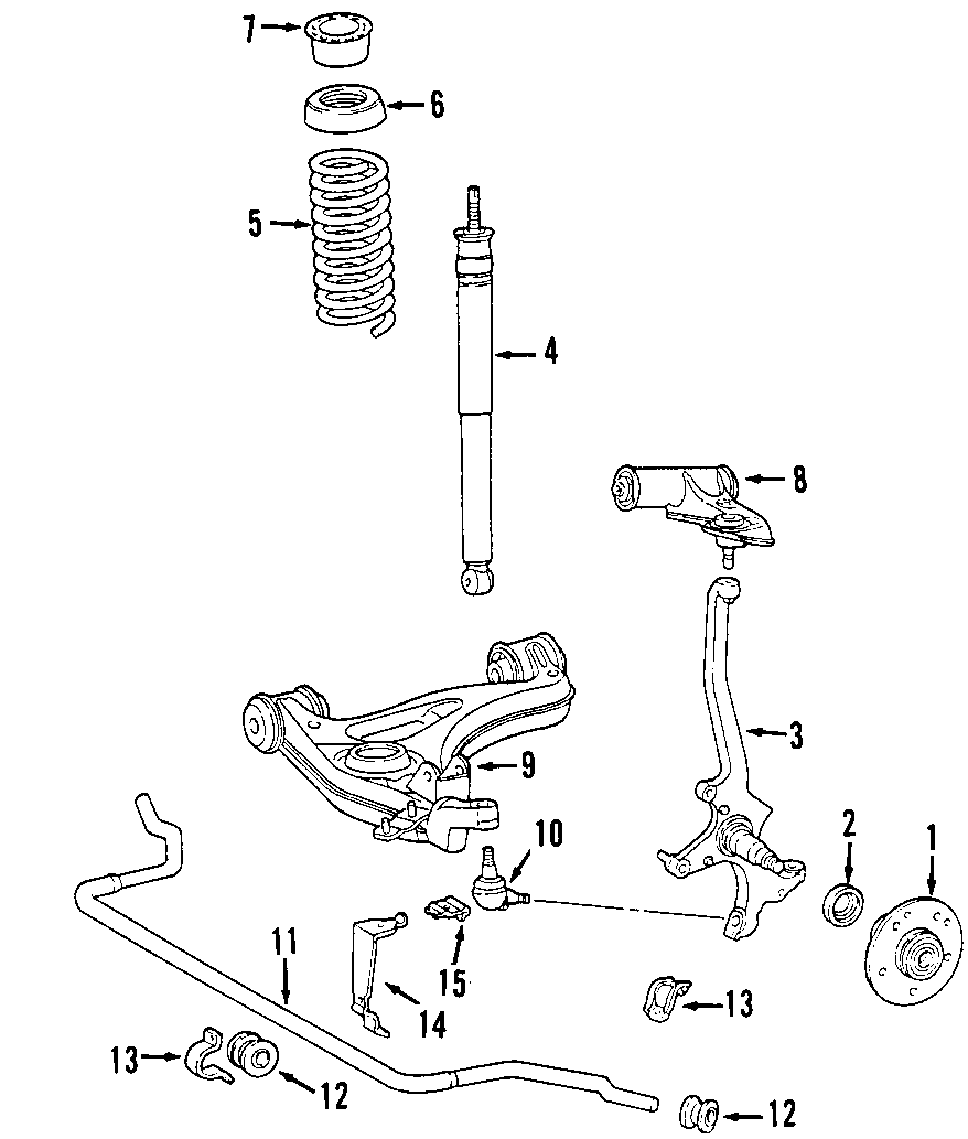 6FRONT SUSPENSION. LOWER CONTROL ARM. STABILIZER BAR. SUSPENSION COMPONENTS. UPPER CONTROL ARM.https://images.simplepart.com/images/parts/motor/fullsize/CCP040.png