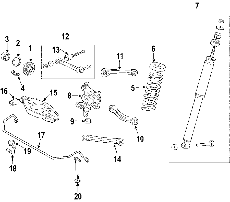 7REAR SUSPENSION. LOWER CONTROL ARM. STABILIZER BAR. SUSPENSION COMPONENTS.https://images.simplepart.com/images/parts/motor/fullsize/CCP080.png