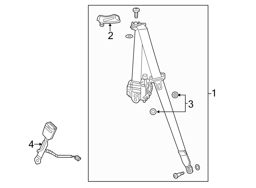 Restraint systems. Trunk lid. Front seat belts.