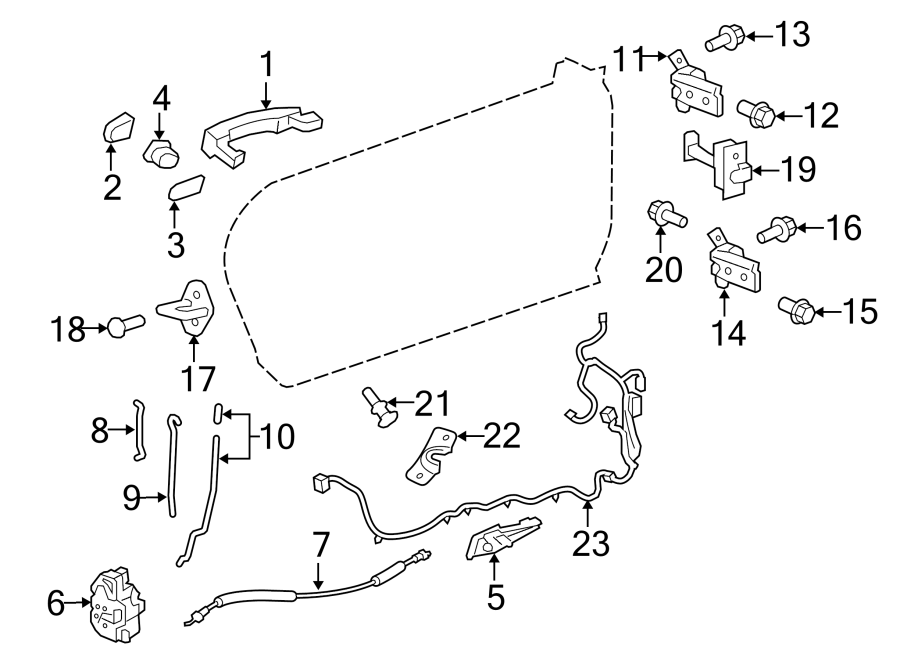 LOCK & HARDWARE. Diagram