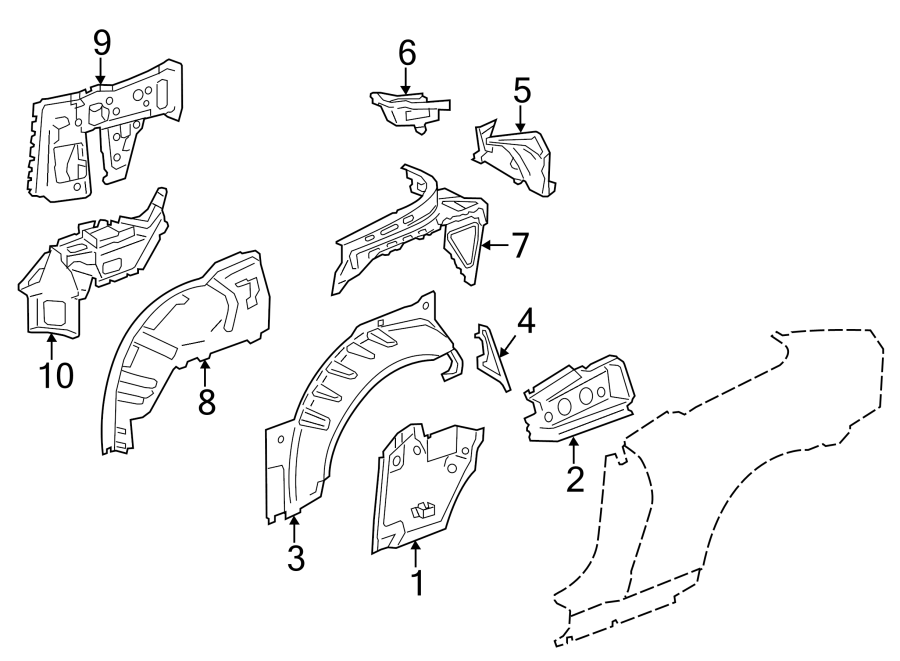 3QUARTER PANEL. INNER STRUCTURE.https://images.simplepart.com/images/parts/motor/fullsize/CD10564.png