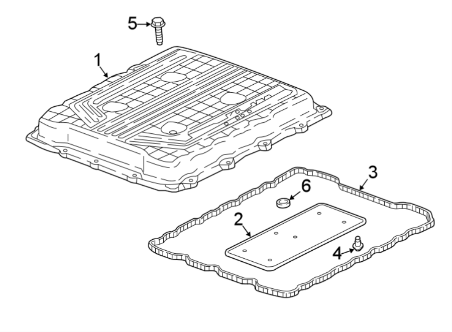 Diagram ENGINE APPEARANCE COVER. for your 2020 Chevrolet Spark   