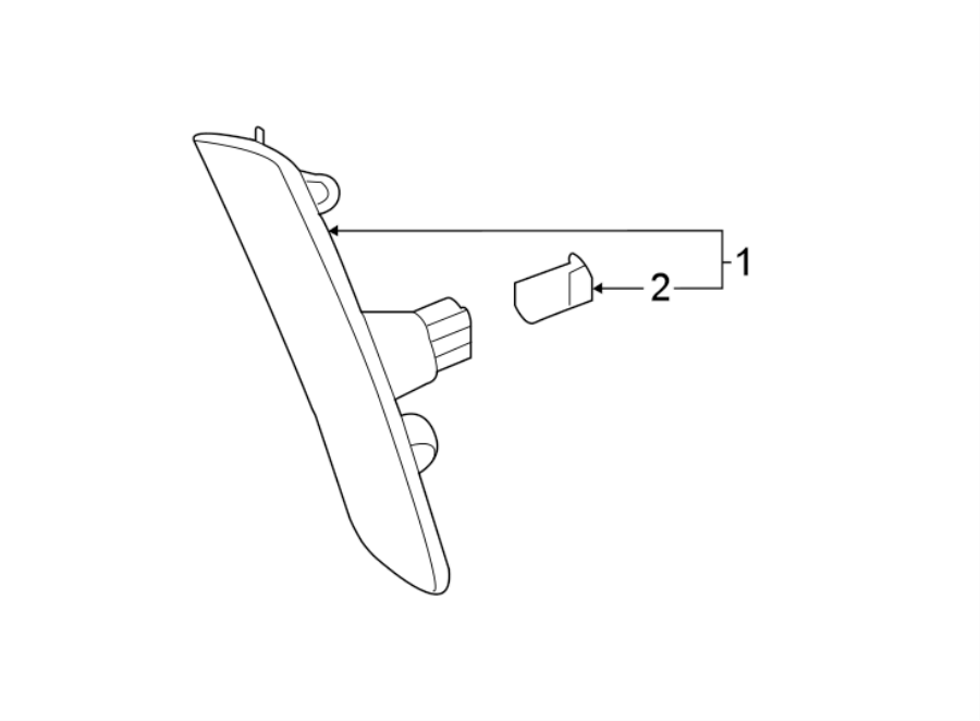 Diagram REAR LAMPS. SIGNAL LAMPS. for your 2024 Chevrolet Camaro LT1 Coupe 6.2L V8 A/T 