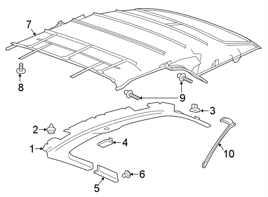 5CONVERTIBLE/SOFT top. Interior trim.https://images.simplepart.com/images/parts/motor/fullsize/CD16702.png