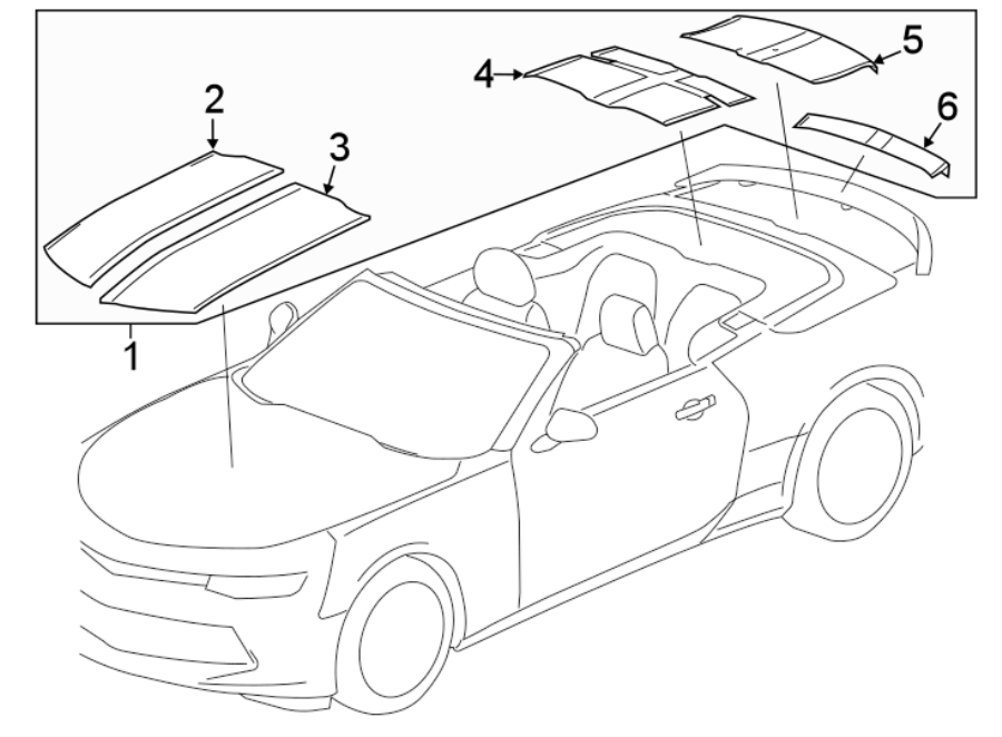 Diagram STRIPE TAPE. for your Chevrolet Equinox  